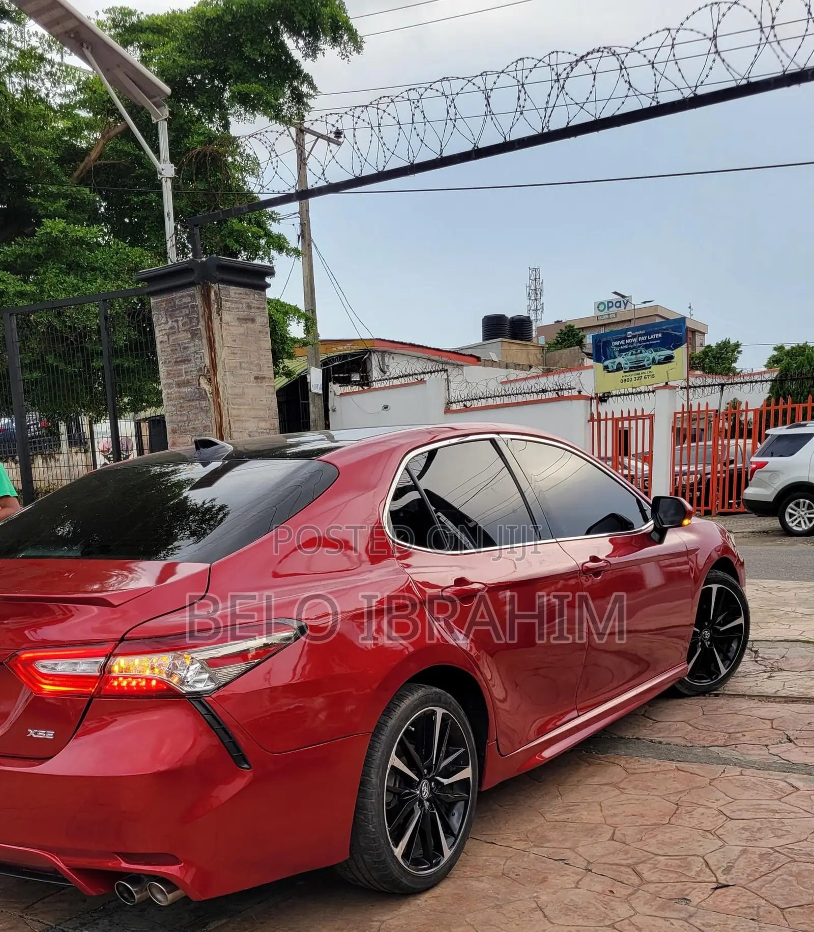 Toyota Camry XSE (2.5L 4cyl 8A) 2019 Red