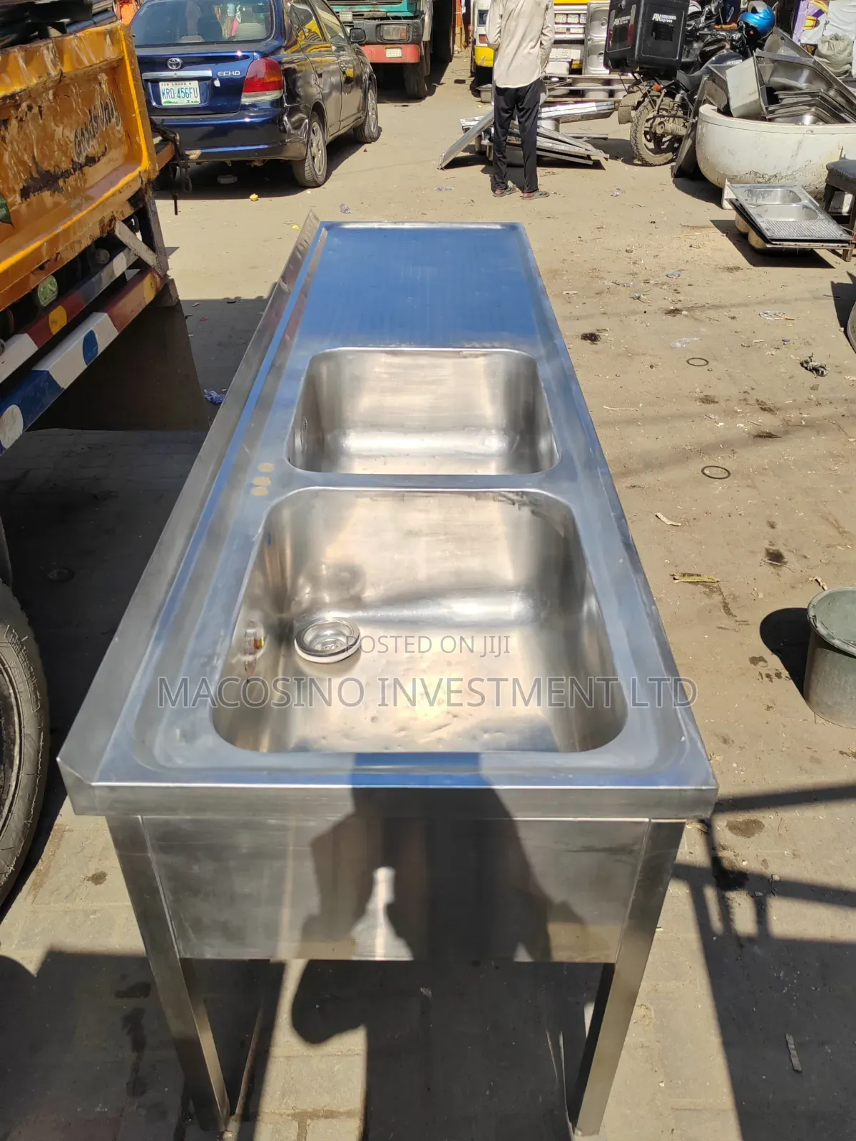 304 Stainless Steel, 1.5mm Thickness Sink Out