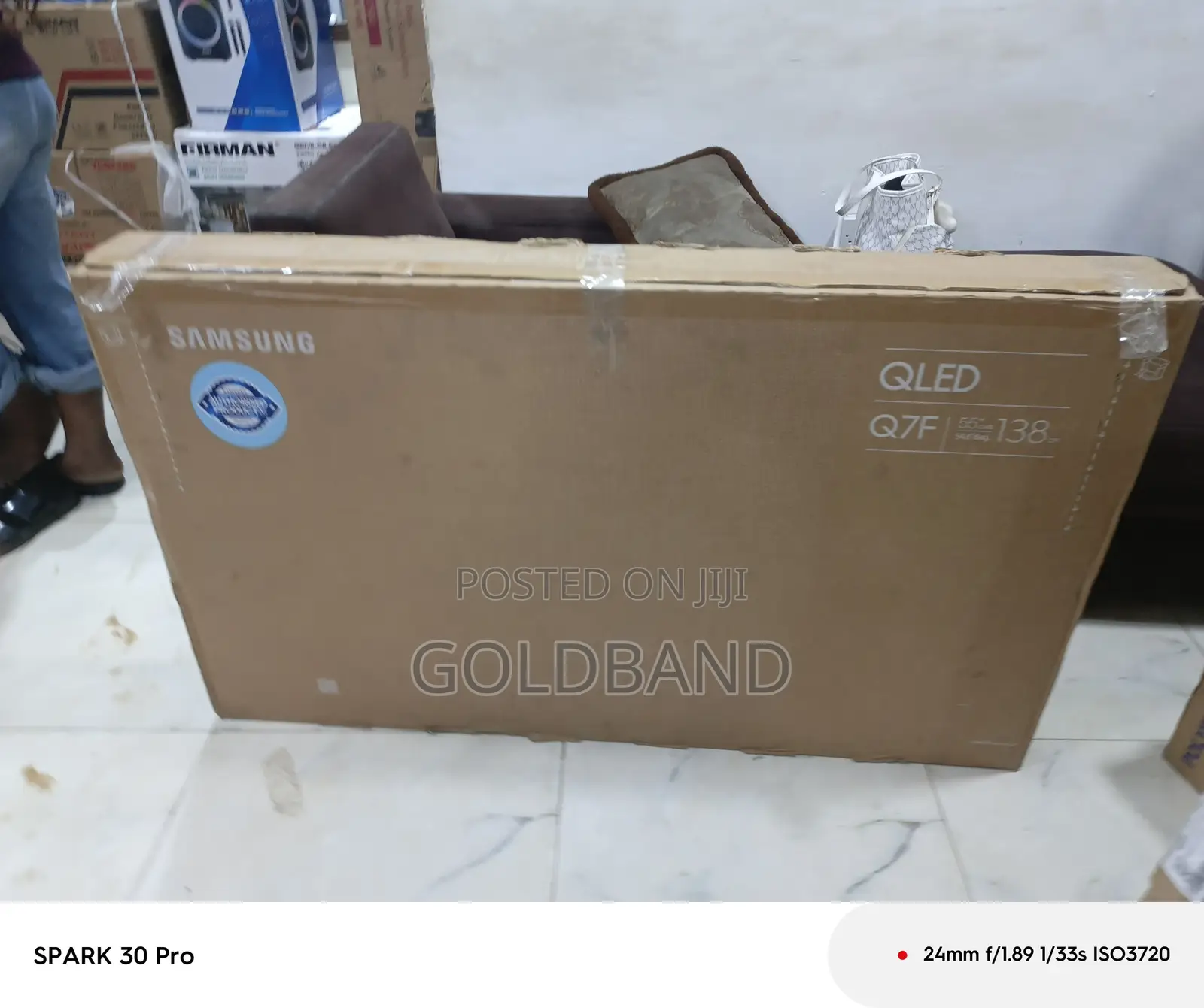 Samsung 55-Inch QLED Smart TV – Premium Picture Meets Smart Tech