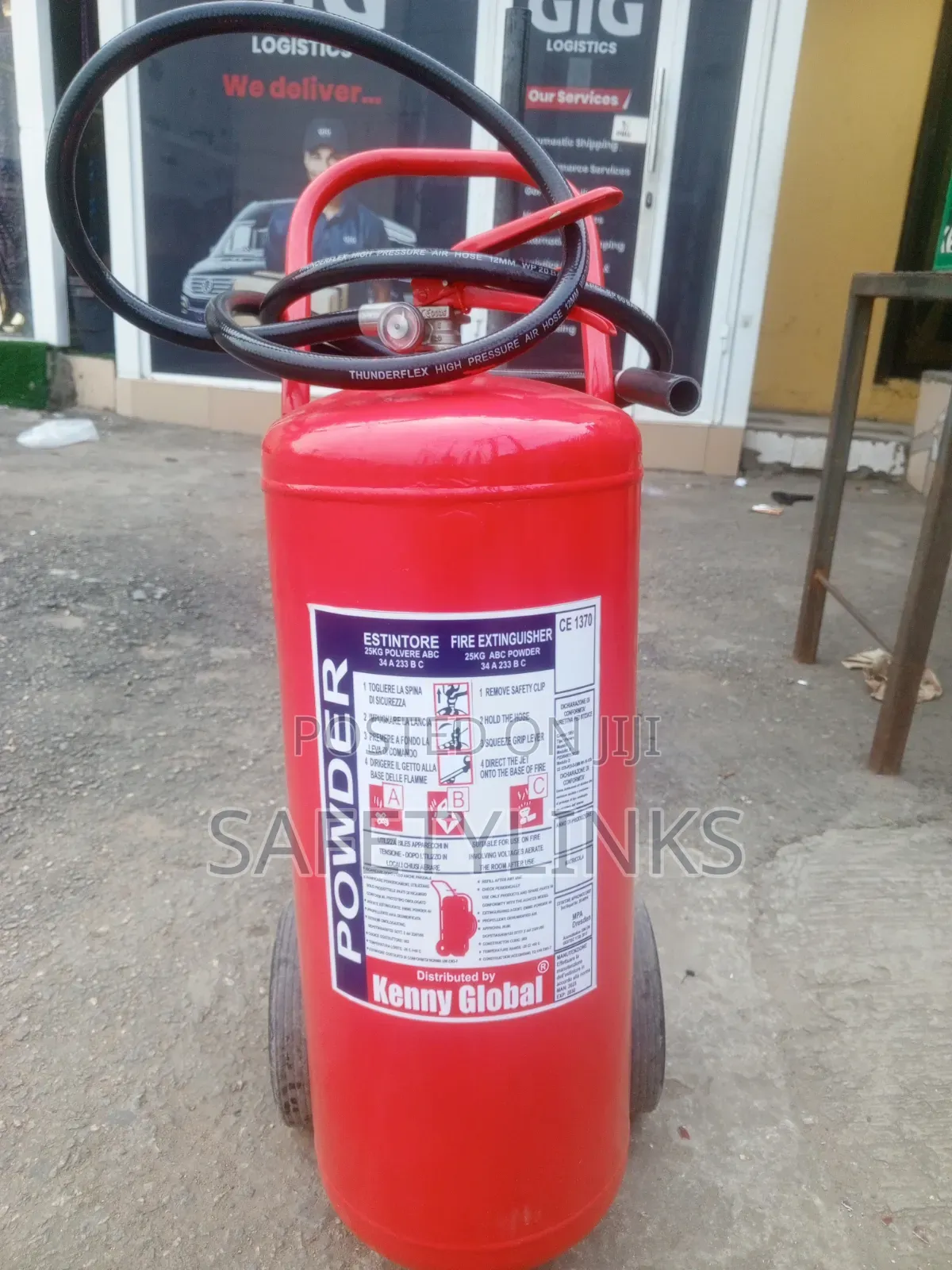 25kg ABC Powder Fire Extinguisher