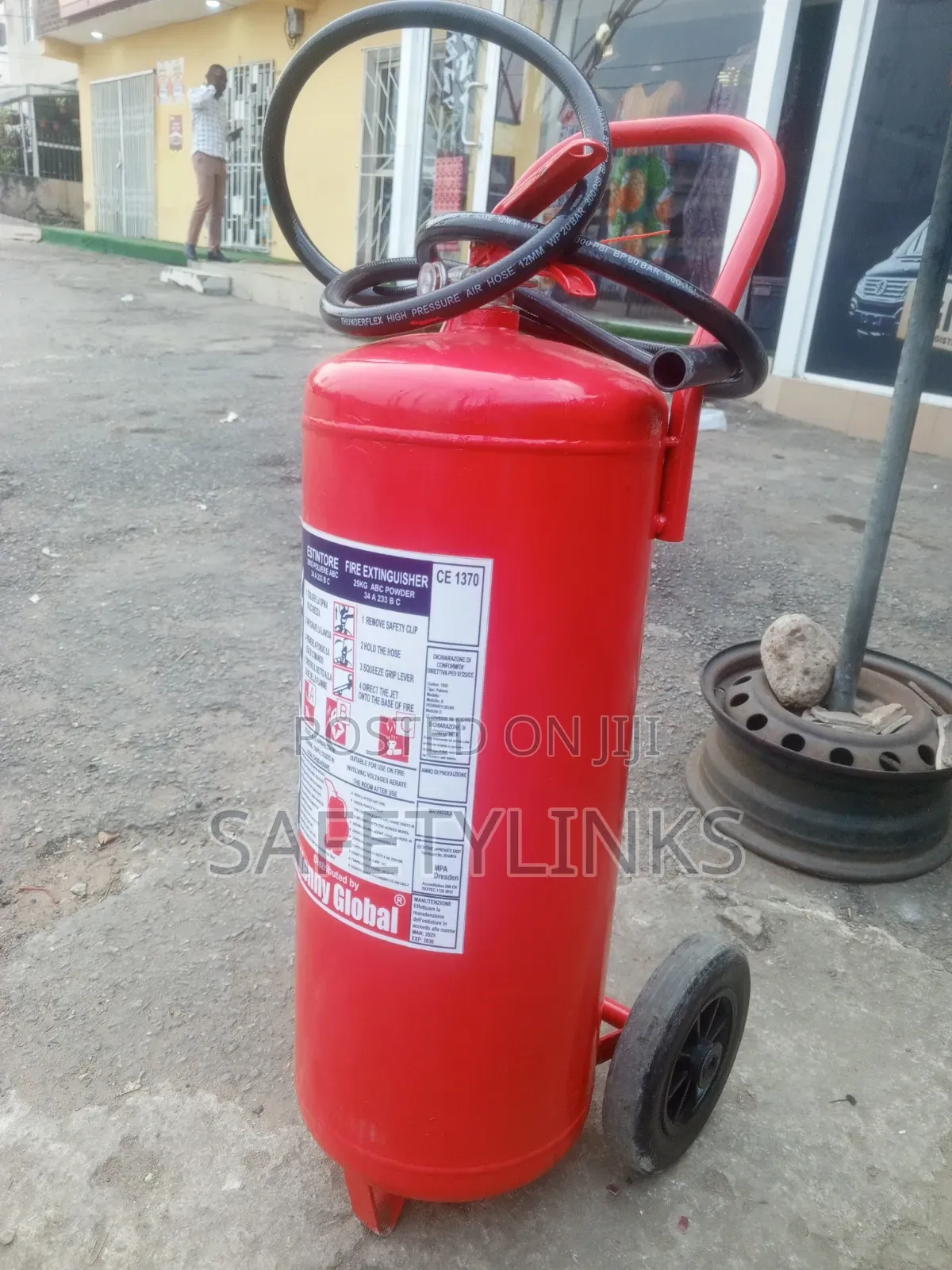25kg ABC Powder Fire Extinguisher
