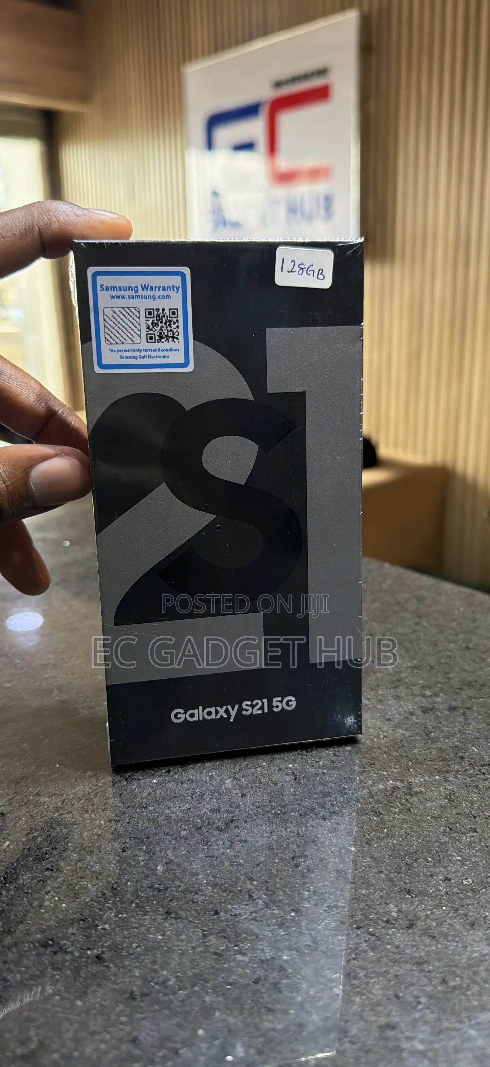 New Samsung Galaxy S21 5G 128 GB Black