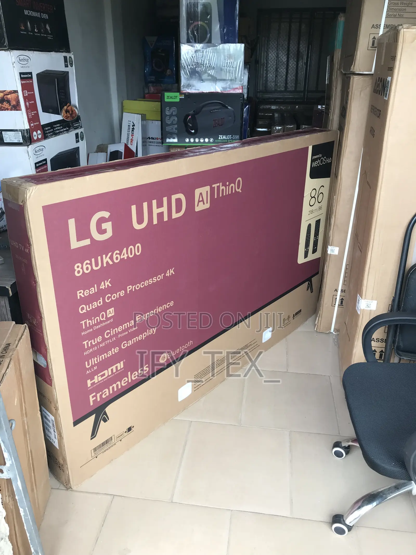 LG UHD webOS thinQ Smart Television