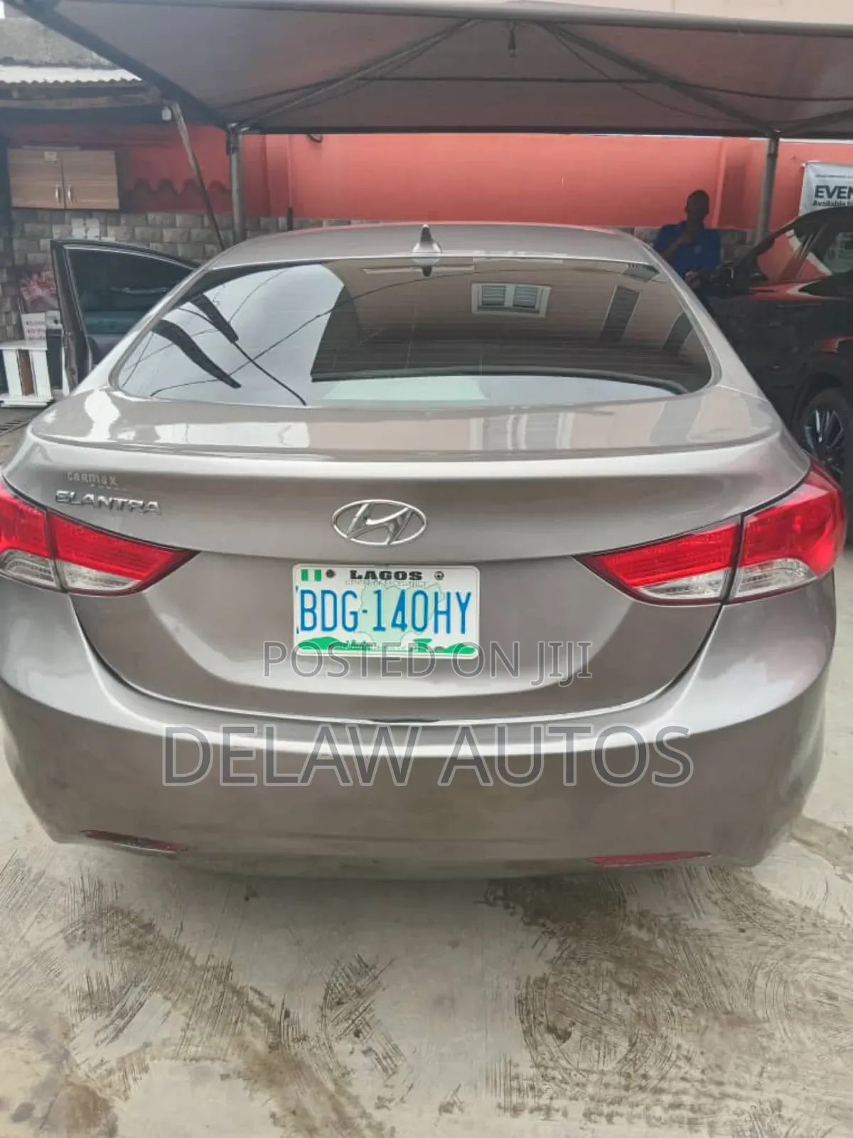 Hyundai Elantra GLS Sedan FWD (1.8L 4cyl 6A) 2013 Gray