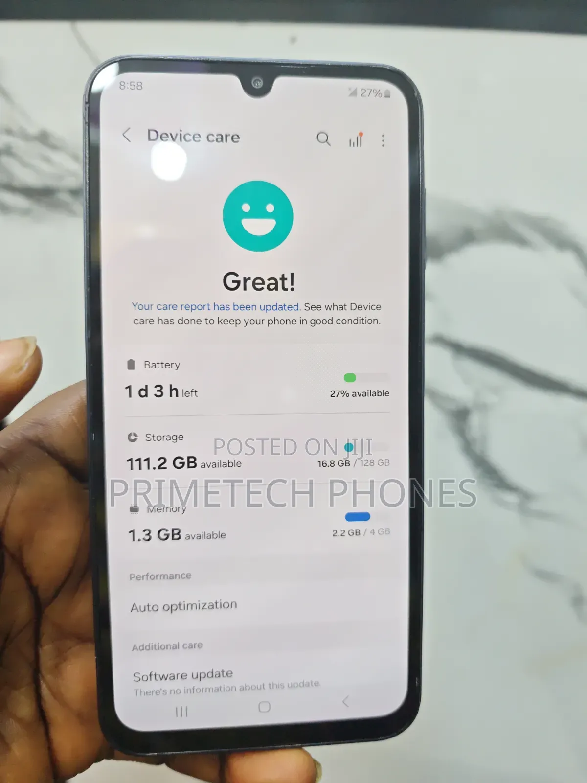 Samsung Galaxy A15 5G 128 GB Gray