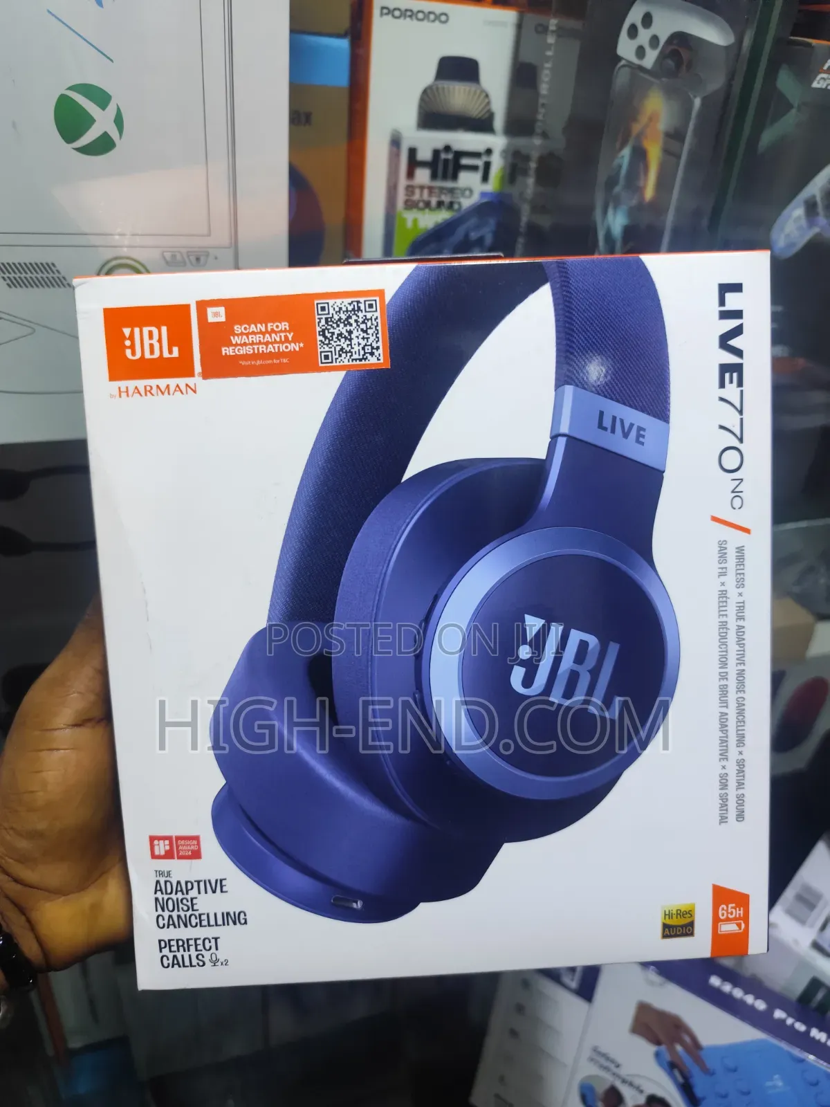 JBL Live 770nc Wireless Headphone