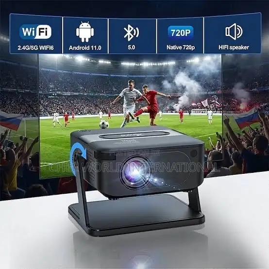 Brand New HCS Mini Portable Projector Video - Home Cinema Projector