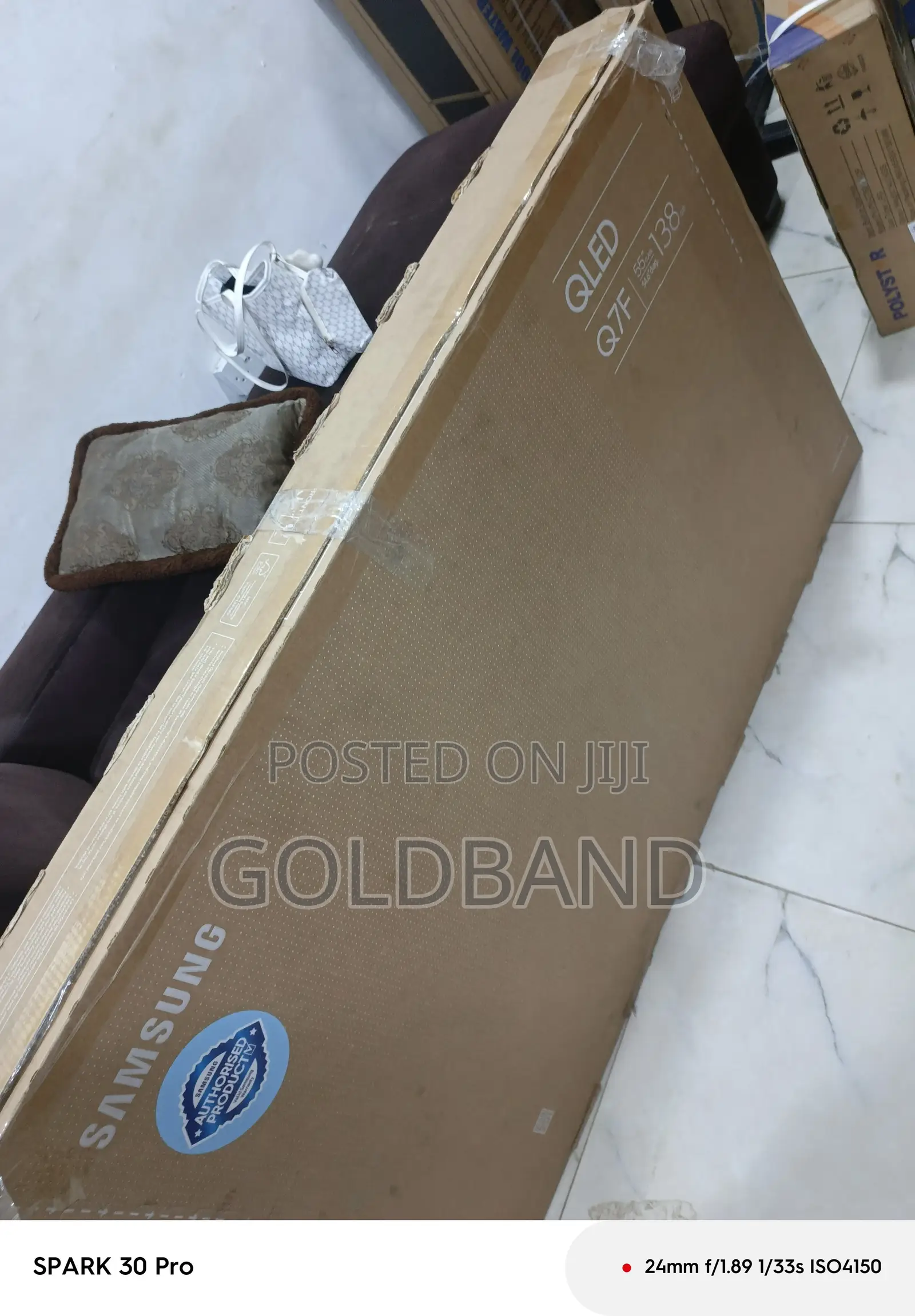 Samsung 55-Inch QLED Smart TV – Ultra HD Display