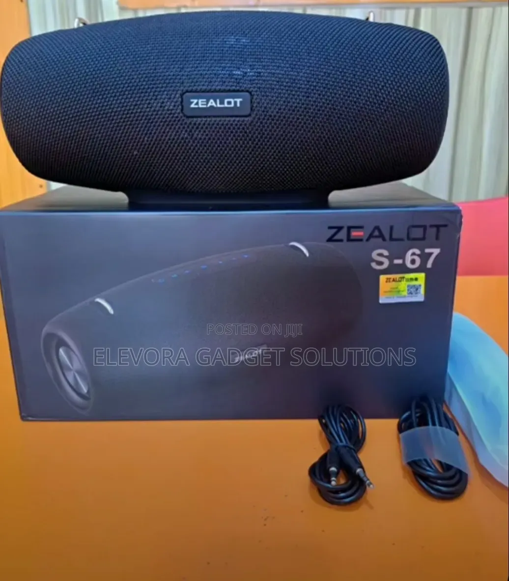 Zealot S67 Bluetooth Speaker - 60W Portable Speaker -IPX7 Waterproof