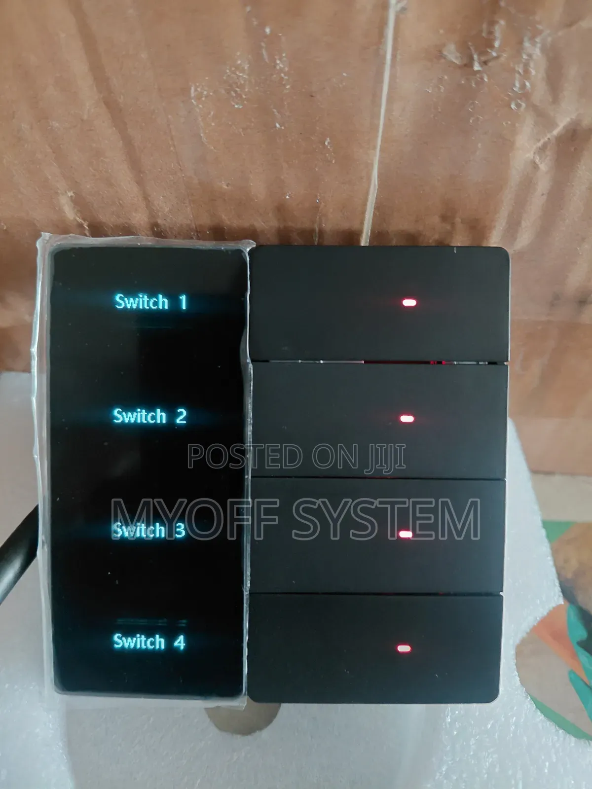 Smart LED Wifi Display Name Tuya Switch