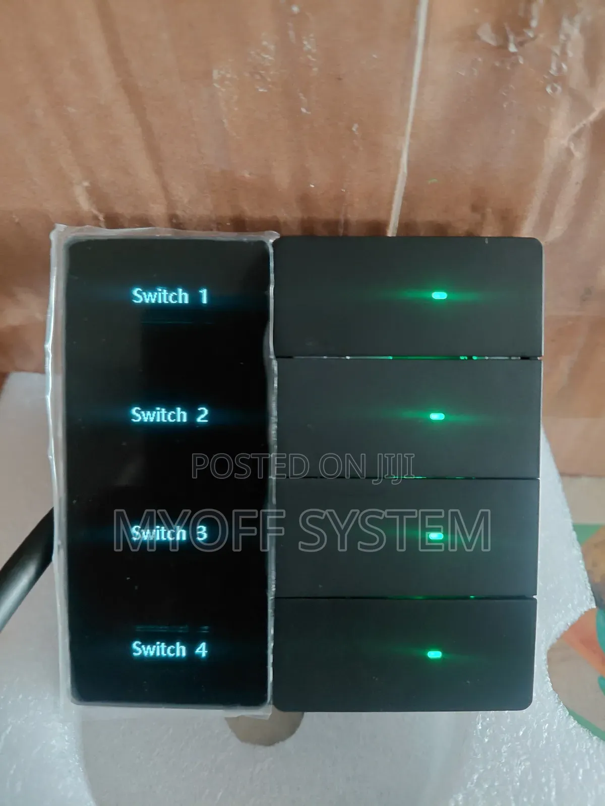 Smart LED Wifi Display Name Tuya Switch