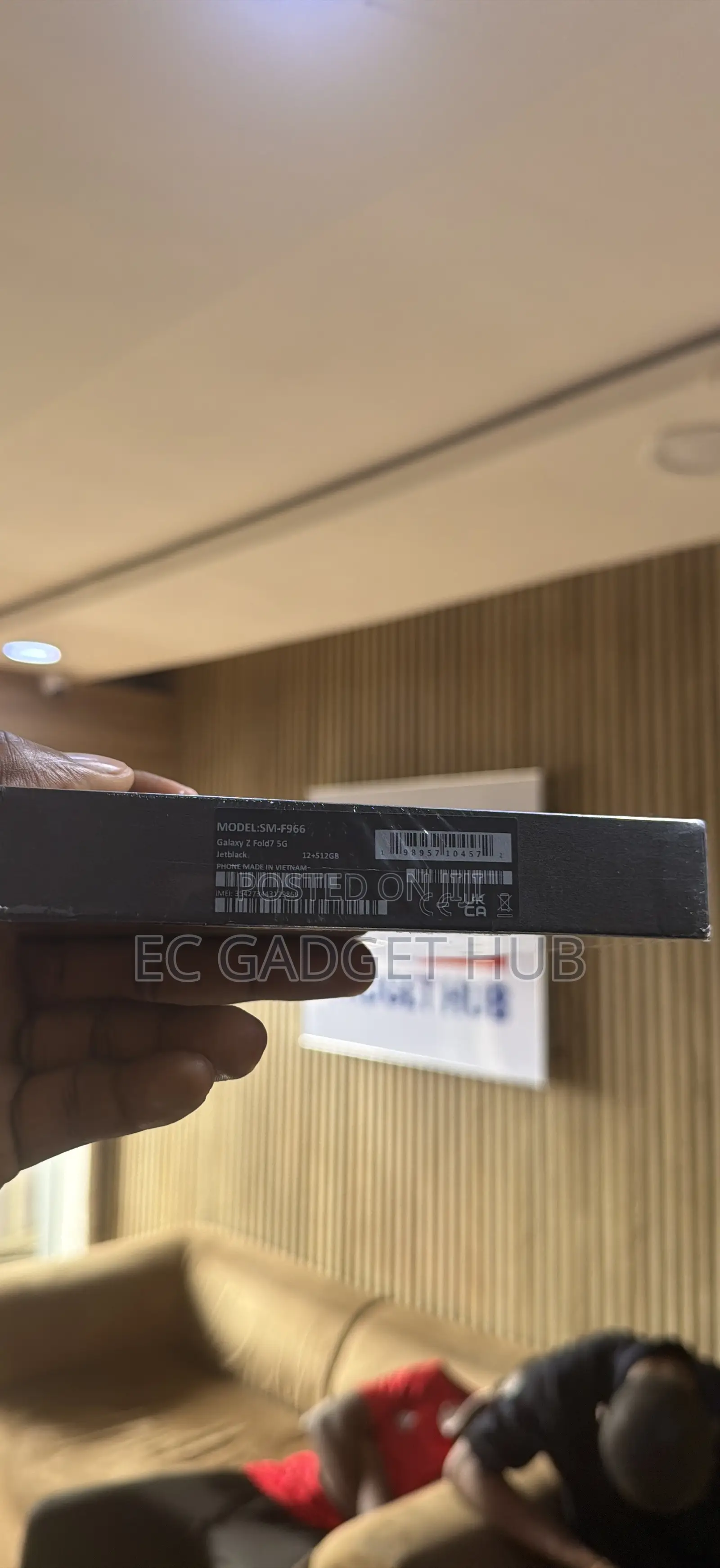 New Samsung Galaxy Z Fold7 512 GB Black