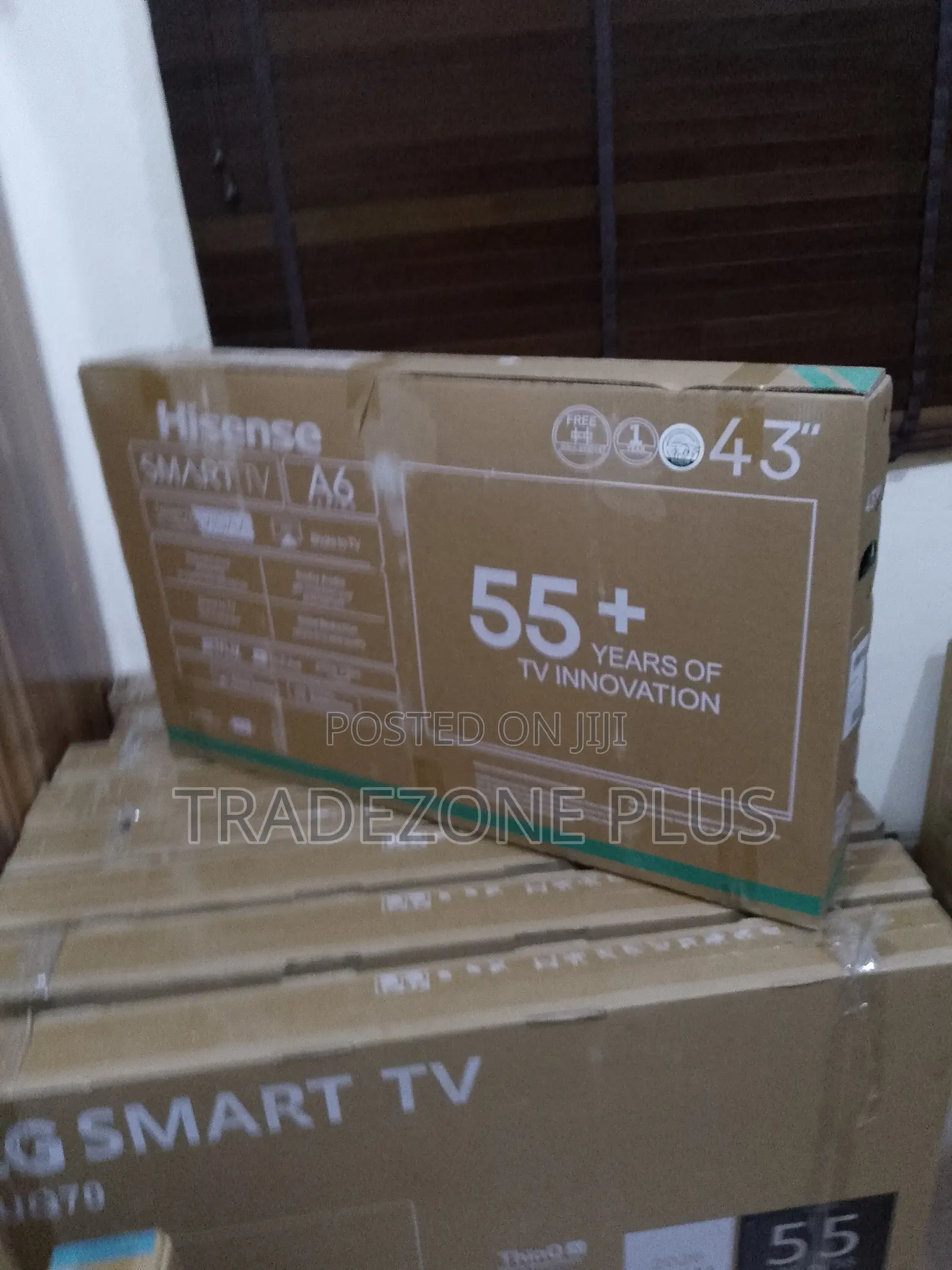 Hisense A6 Series 43” UHD Entertainment TV