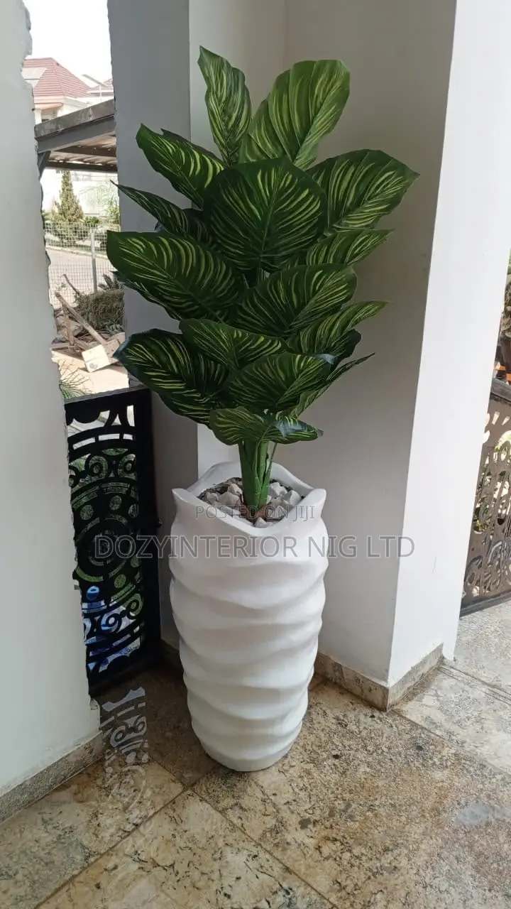Spiral Pot and Flower