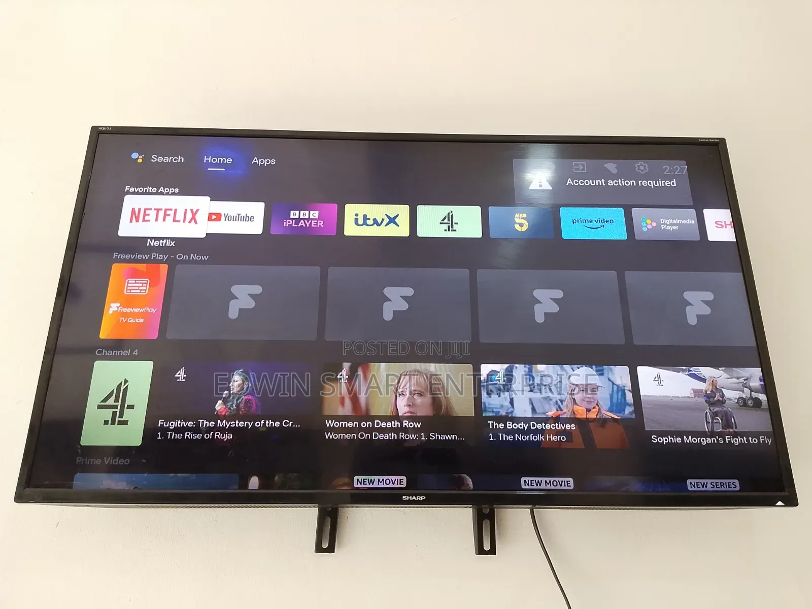 Sharp Android Smart Television 40 Inches