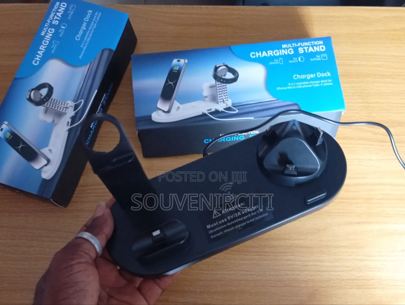 Wireless Charging Station 5in1