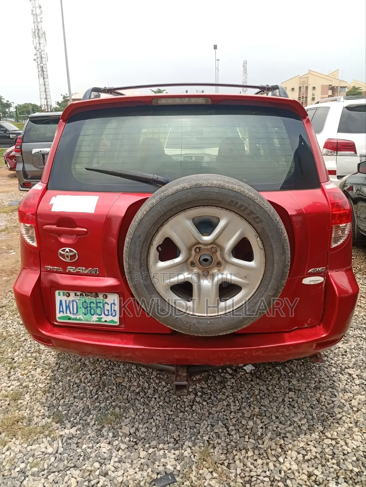 Toyota RAV4 2008 Red