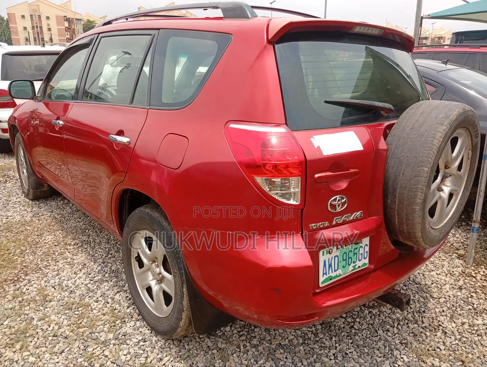 Toyota RAV4 2008 Red