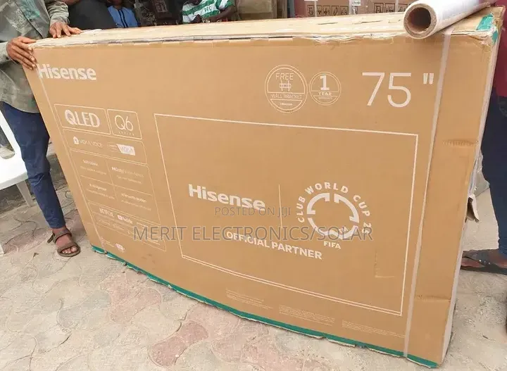 75 Inches Original Hisense Smart TV