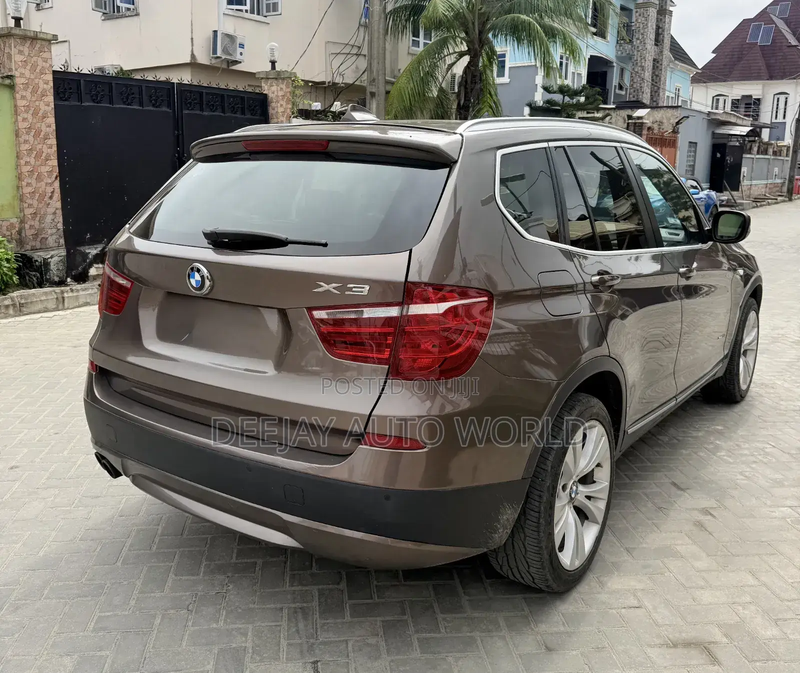 BMW X3 xDrive35i 2012 Brown
