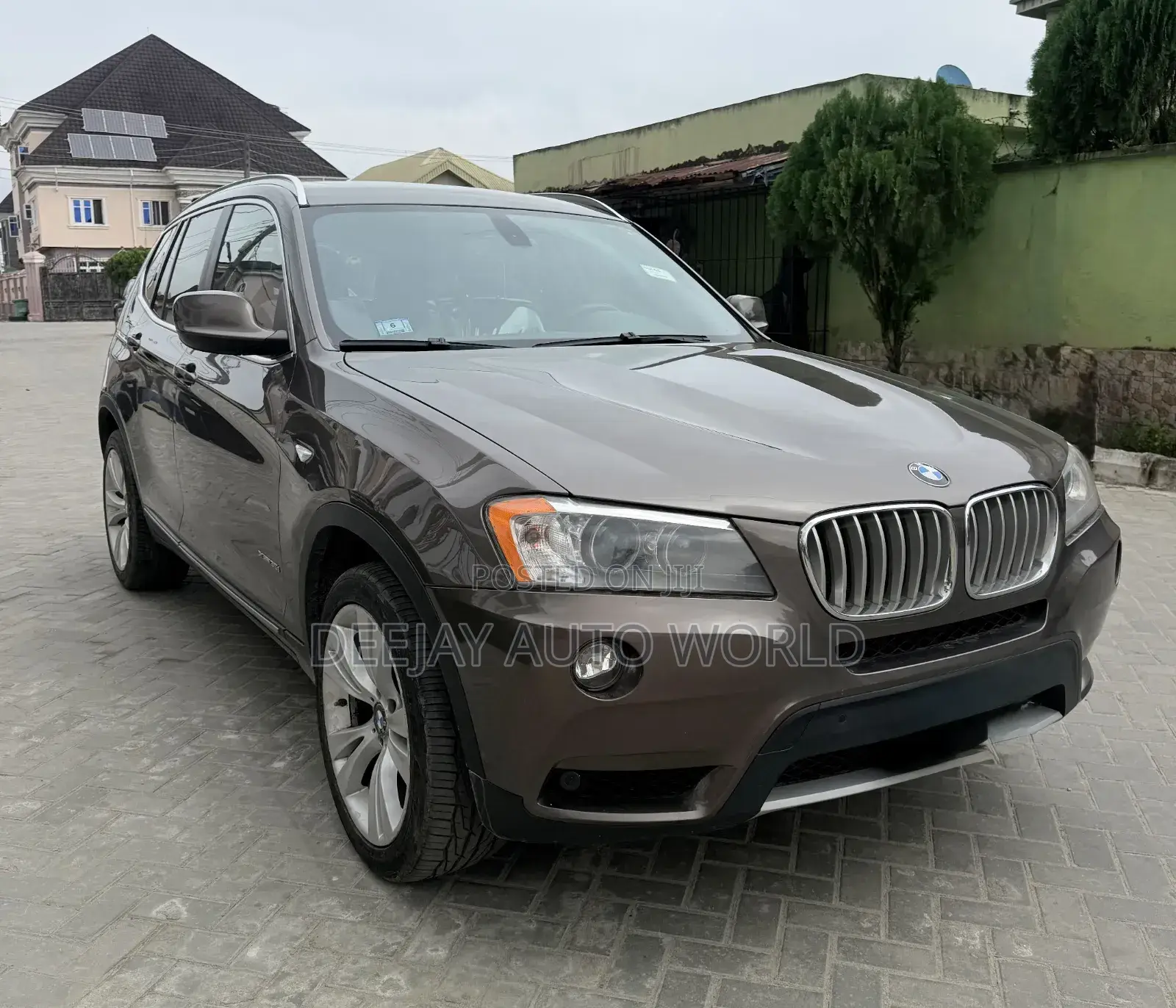 BMW X3 xDrive35i 2012 Brown