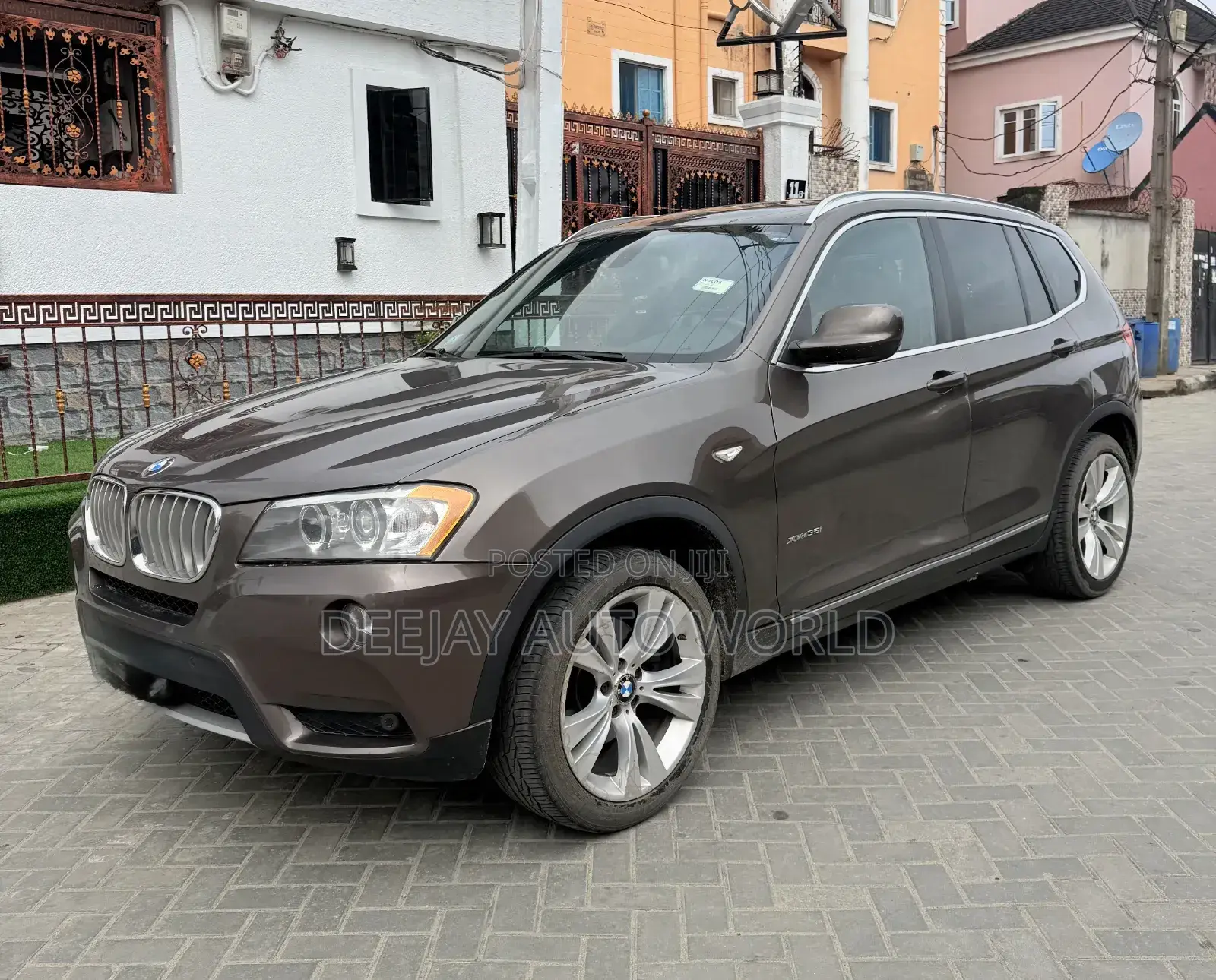 BMW X3 xDrive35i 2012 Brown