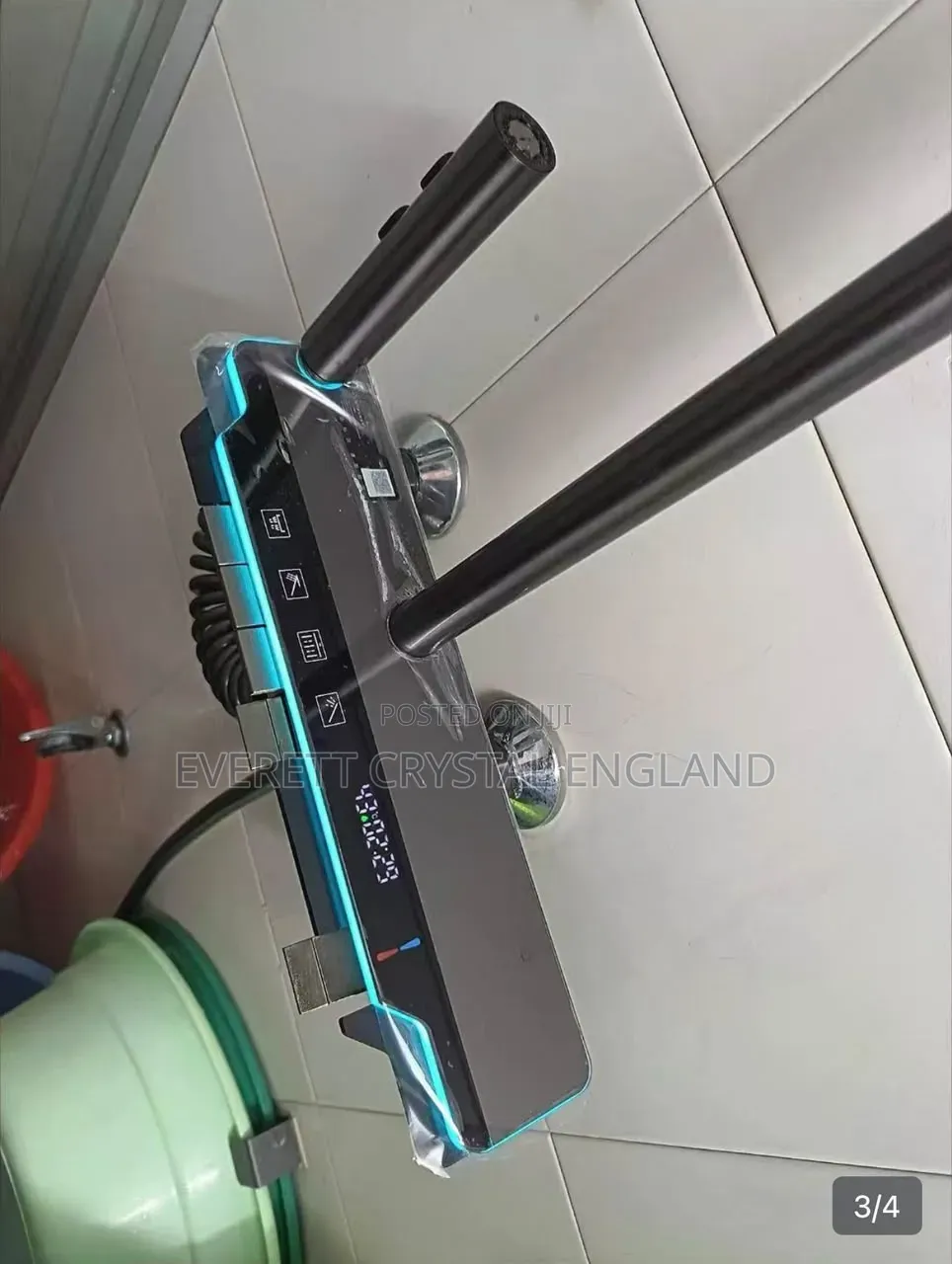 Piano Shower With Led Light