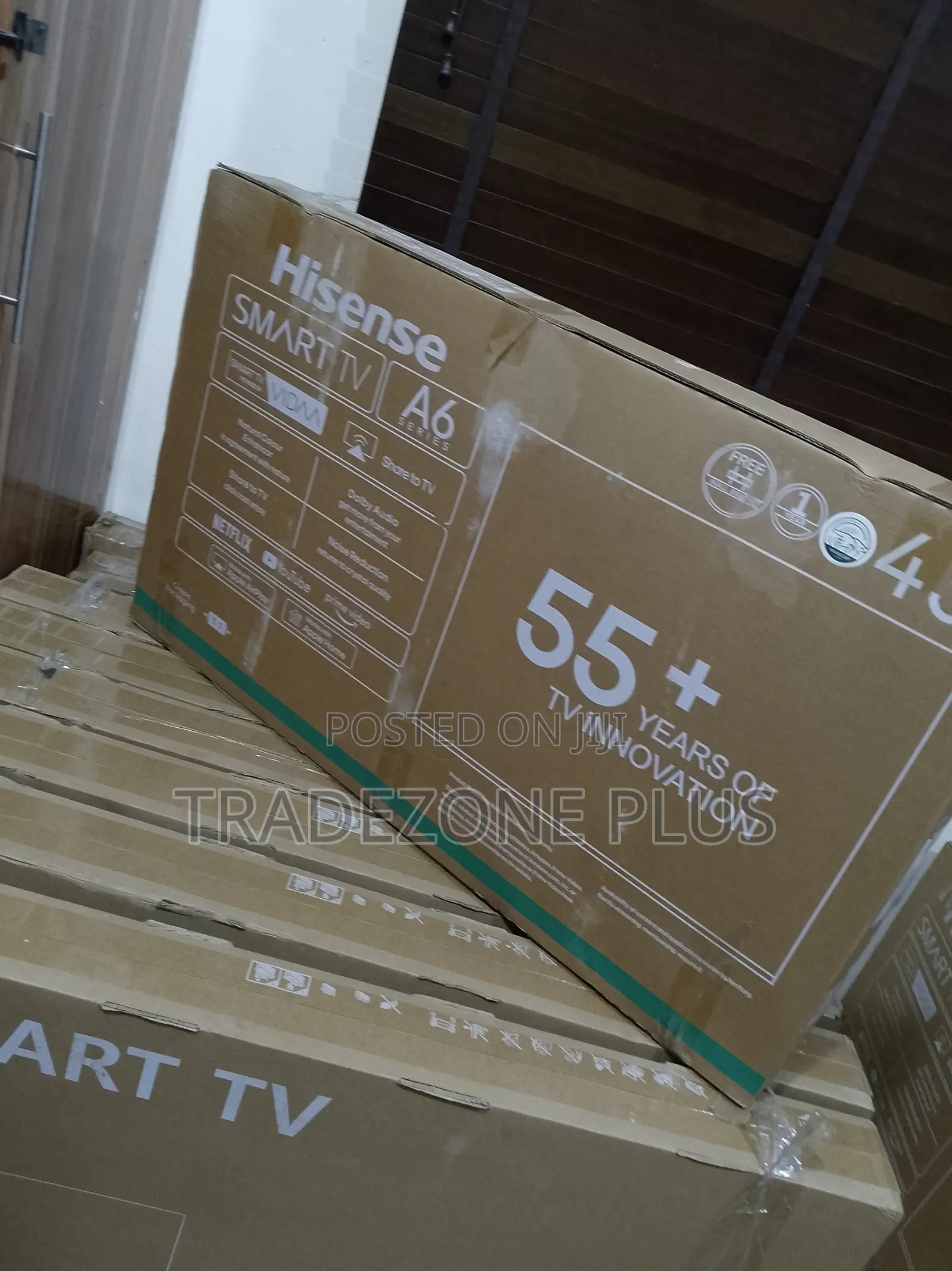 Hisense 43-Inch A6 Series Smart UHD Television