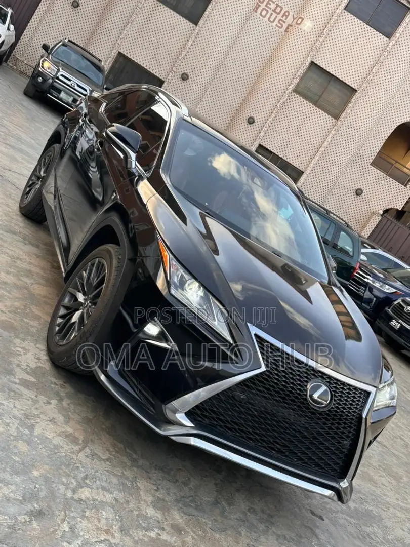 Lexus RX 350 F Sport AWD 2016 Black