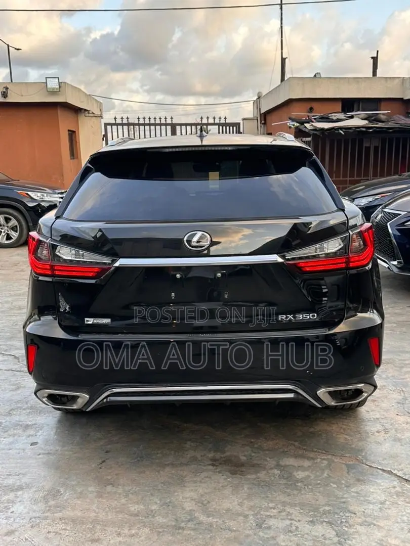 Lexus RX 350 F Sport AWD 2016 Black