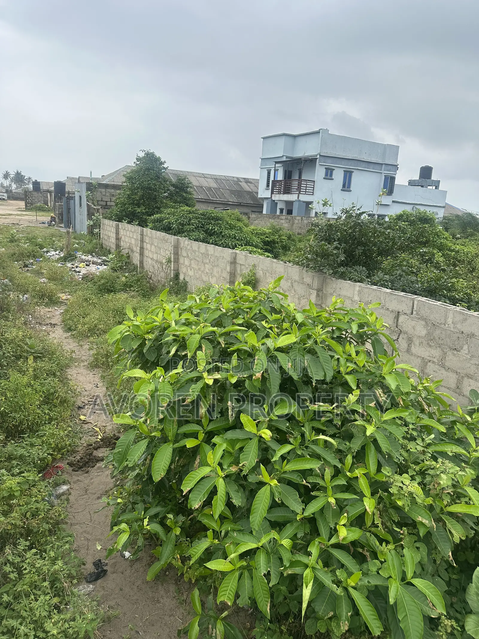 Prime One Plot of Land for Sale at Eleko Beach Side