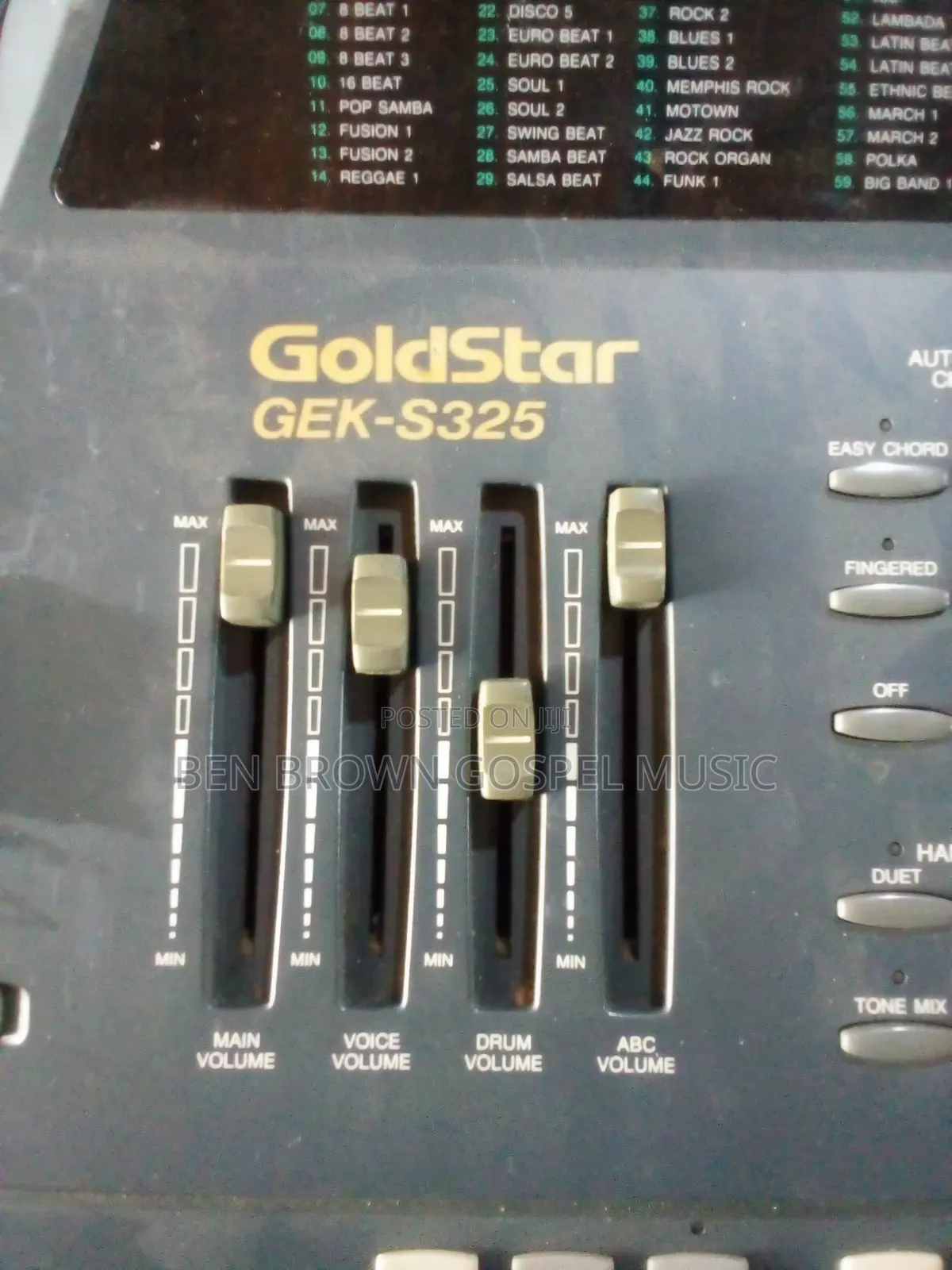 Uk-Used Goldstar GEEK-S325 Electronic Keyboard