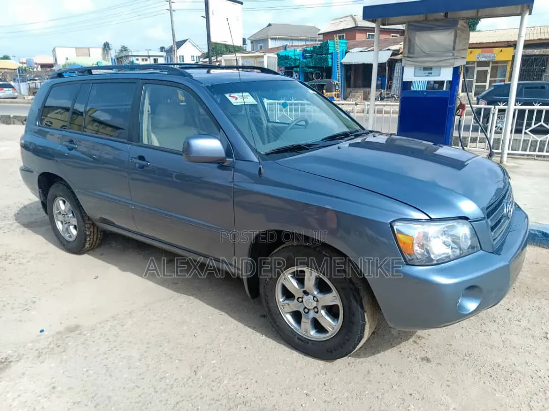 Toyota Highlander 2006 Blue