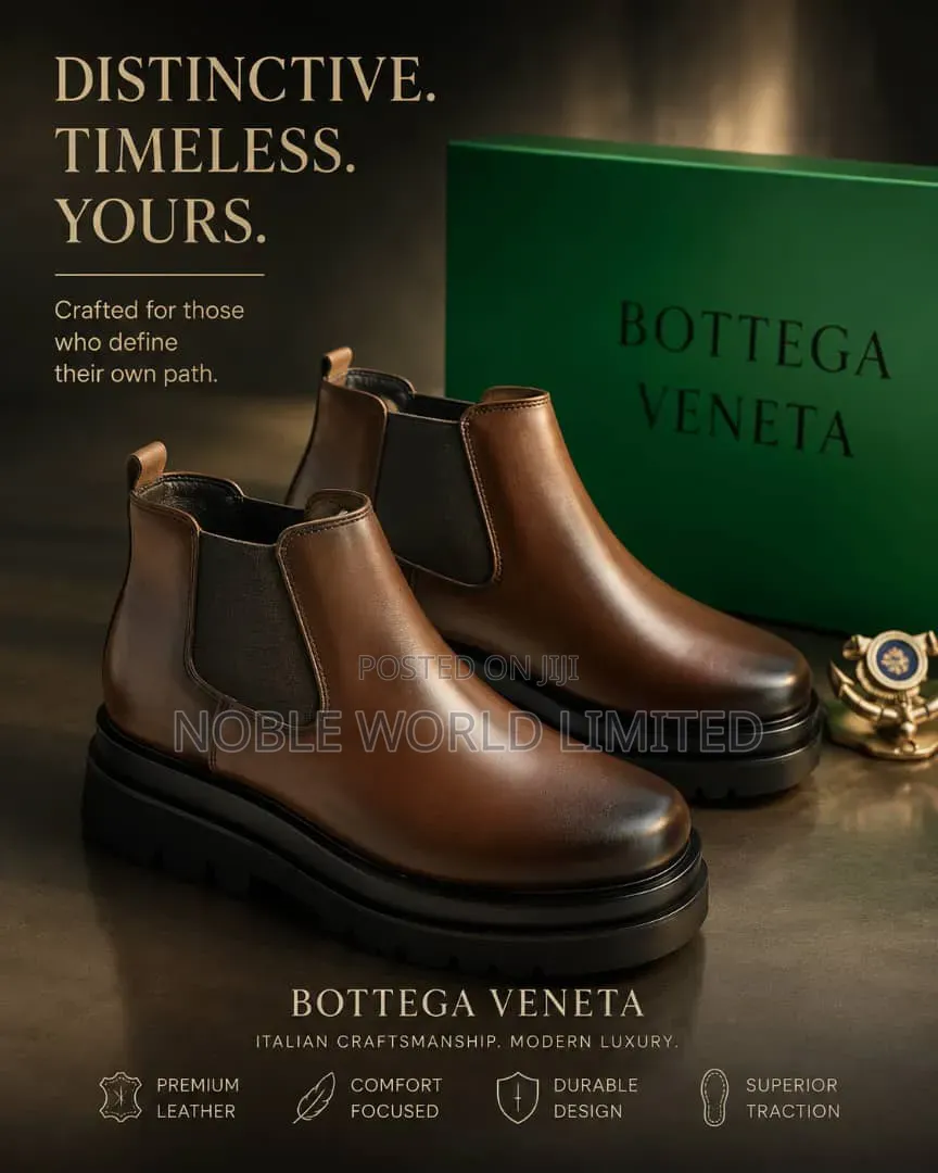 Bottega Black/Brown Ankle Boots ABL 2z