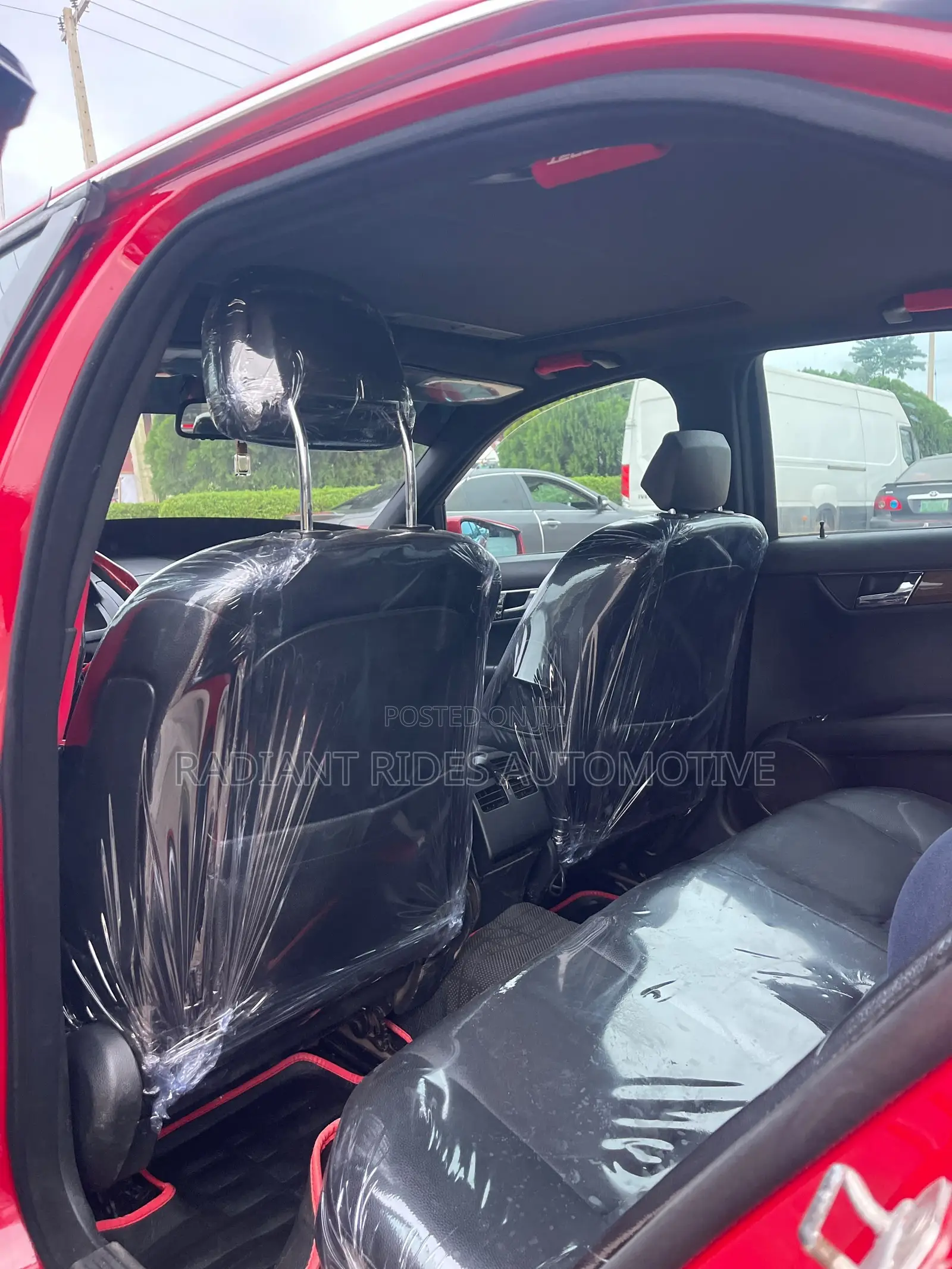 Mercedes-Benz C300 Luxury Sedan RWD (3.0L 6cyl 7A) 2008 Red