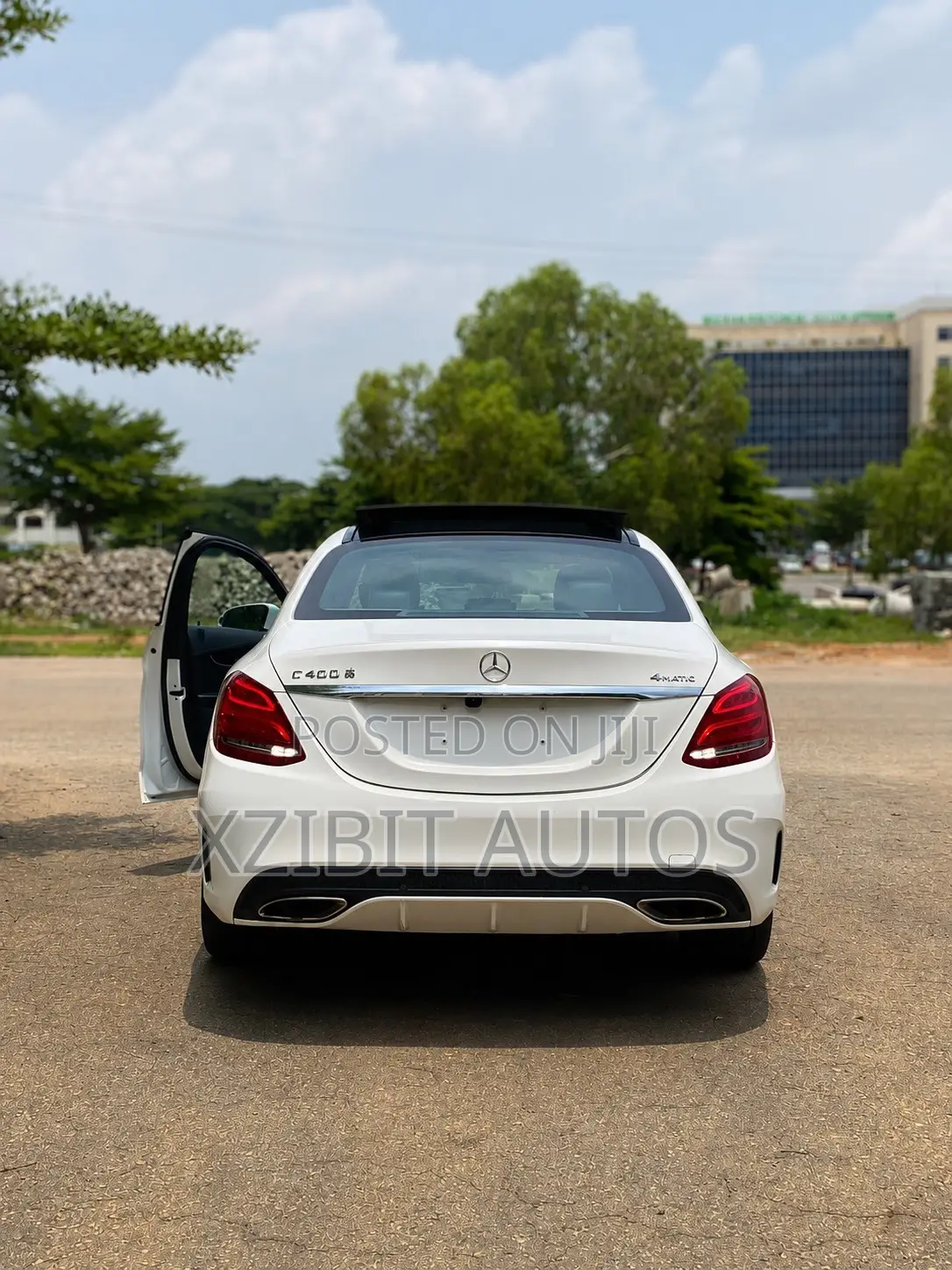 Mercedes-Benz C400 2016 White