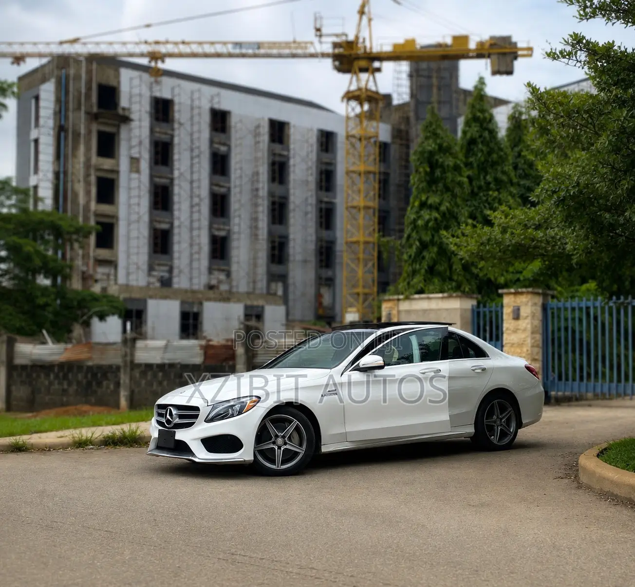 Mercedes-Benz C400 2016 White