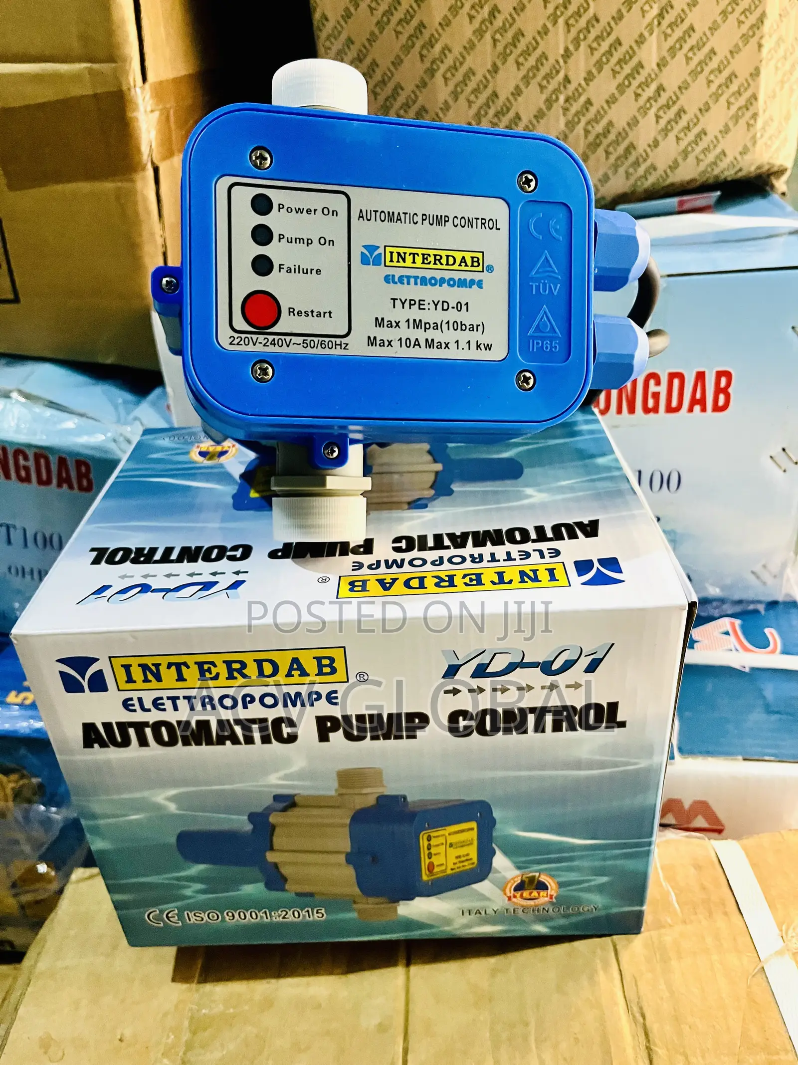 Interdab Automatic Pressure Control