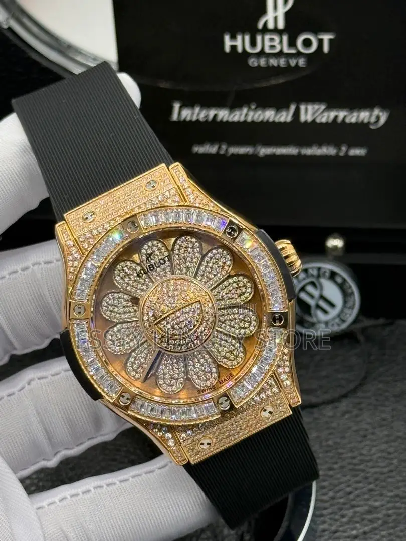 Highest Quality Luxury Automatic Hublot Men Wristwatch