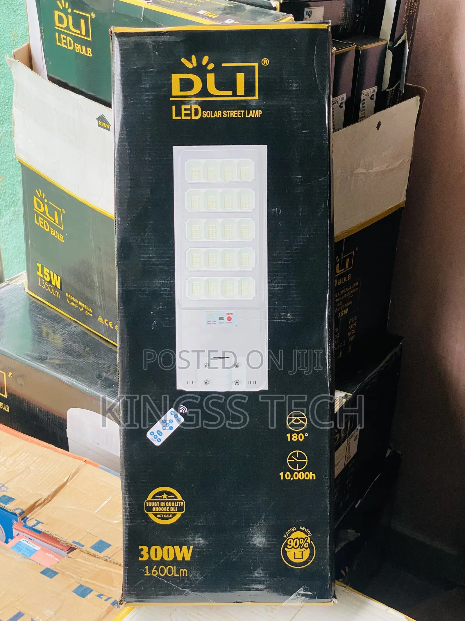 Solar Street Light DLI 300W LED 2 in 1