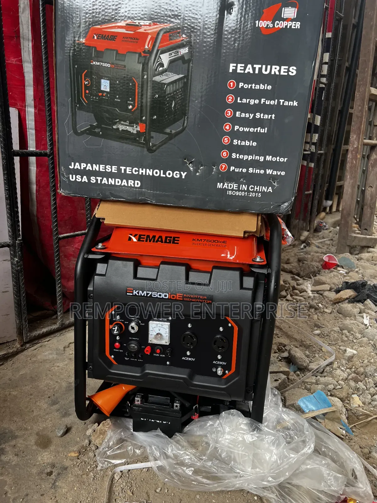 Kemage Inverter Petrol Generator 5.5kva
