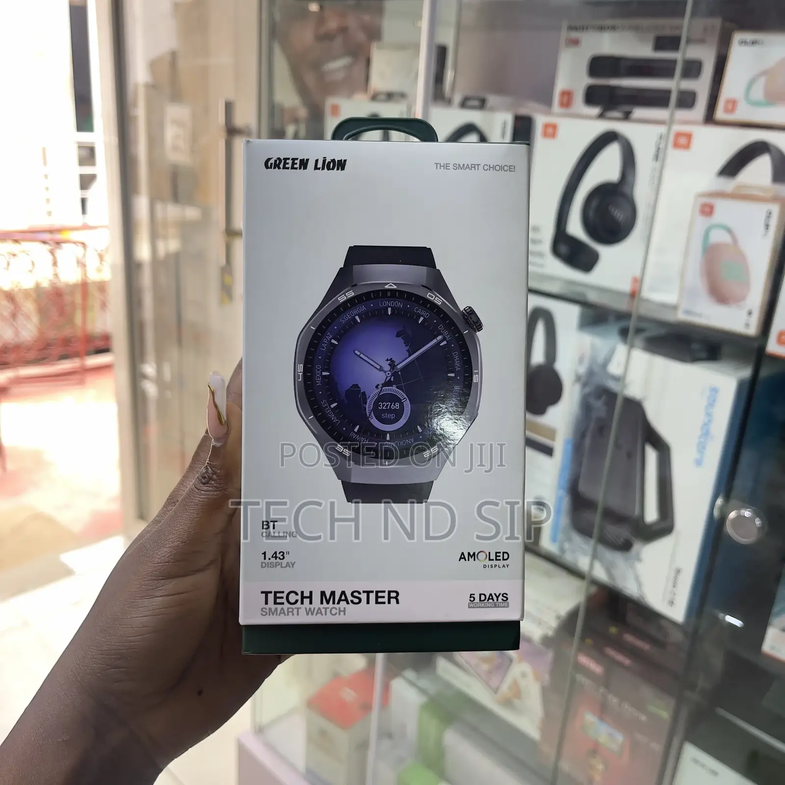 Green Lion Tech Master Amoled Smartwatch