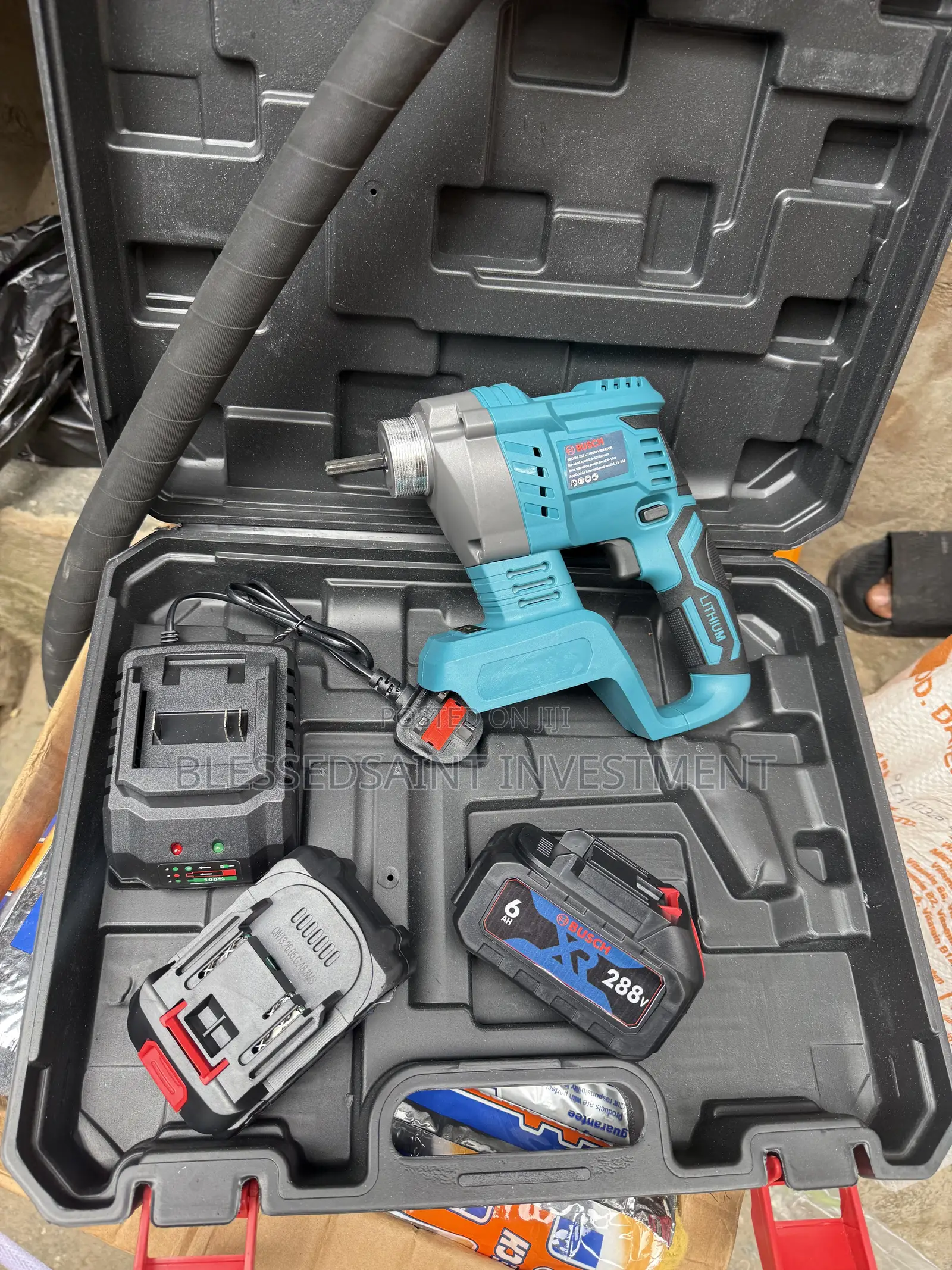 Cordless Concrete Vibrator Poker Vibrator 118volts