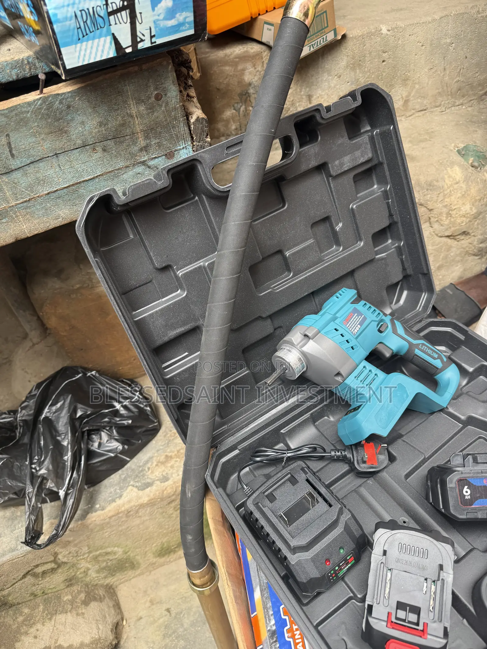 Cordless Concrete Vibrator Poker Vibrator 118volts