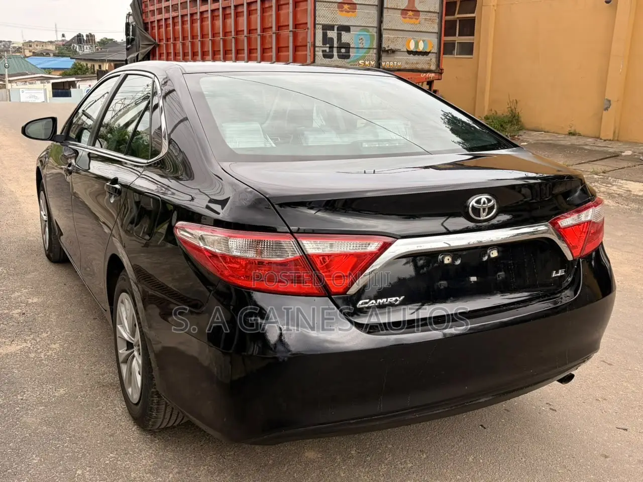 Toyota Camry LE 4dr Sedan (2.5L 4cyl 6A) 2017 Black
