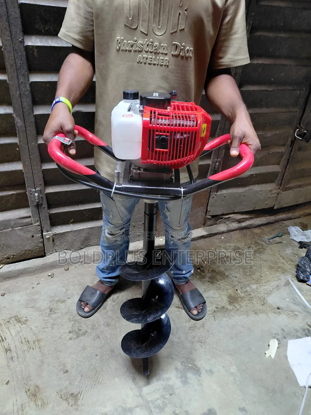 52cc 2 Stroke Gasoline Earth Hugger Machine