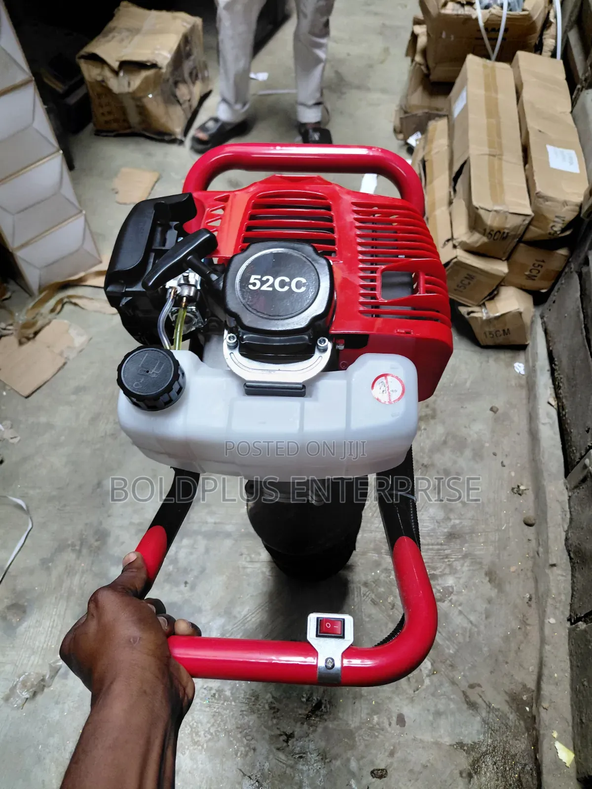 52cc 2 Stroke Gasoline Earth Hugger Machine