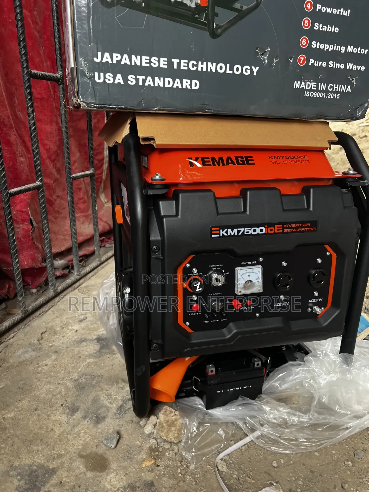 Inverter Generator Kemage 5.5kw