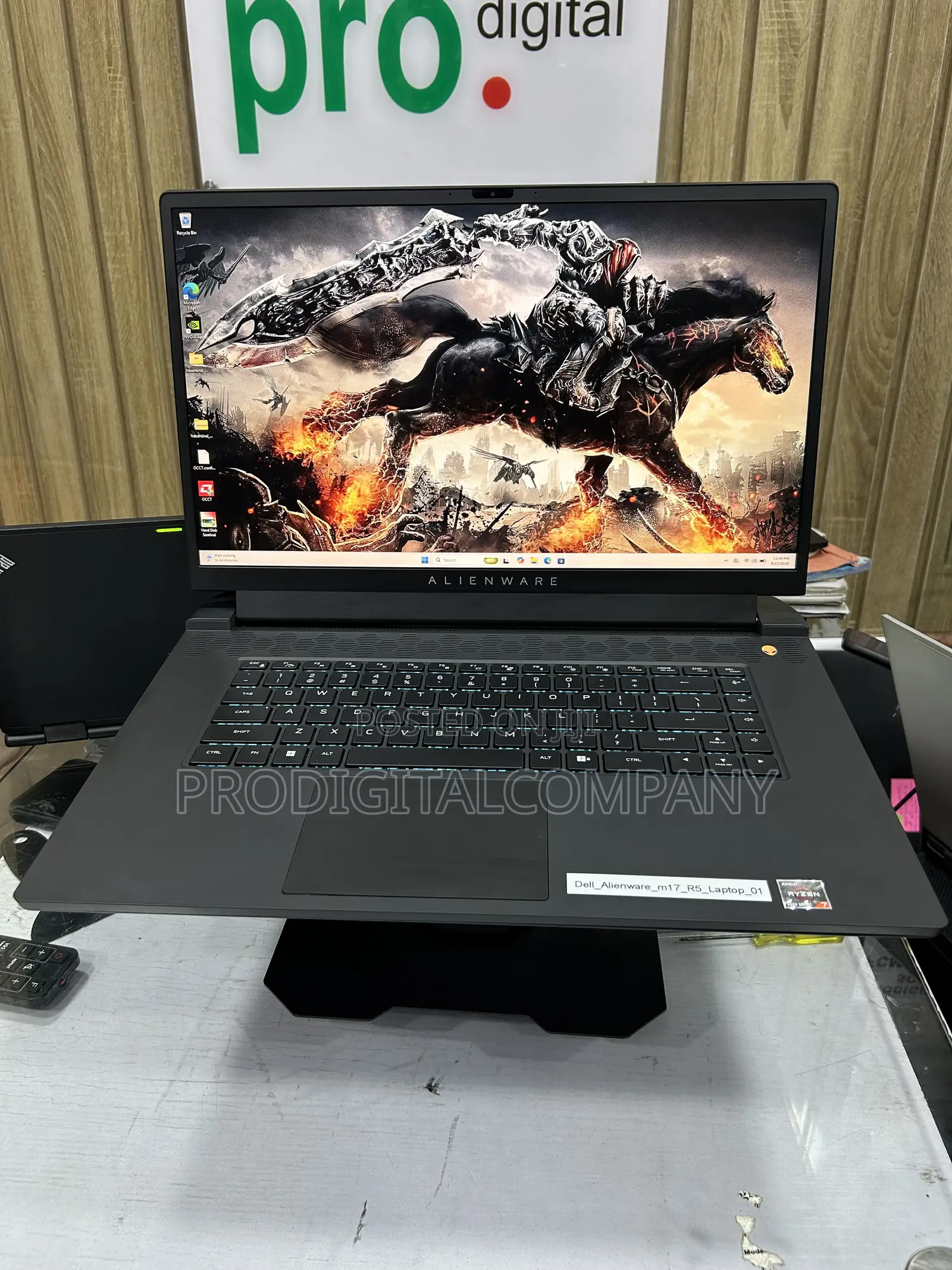 Laptop Alienware m17 R5 16GB AMD Ryzen 7 SSD 512GB