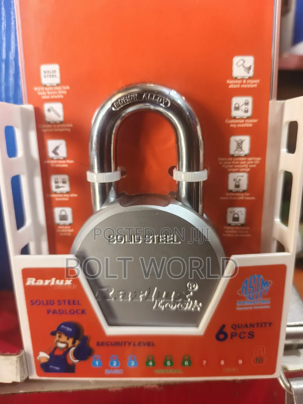 Rarlux Lock Marine Padlock Anti Cut